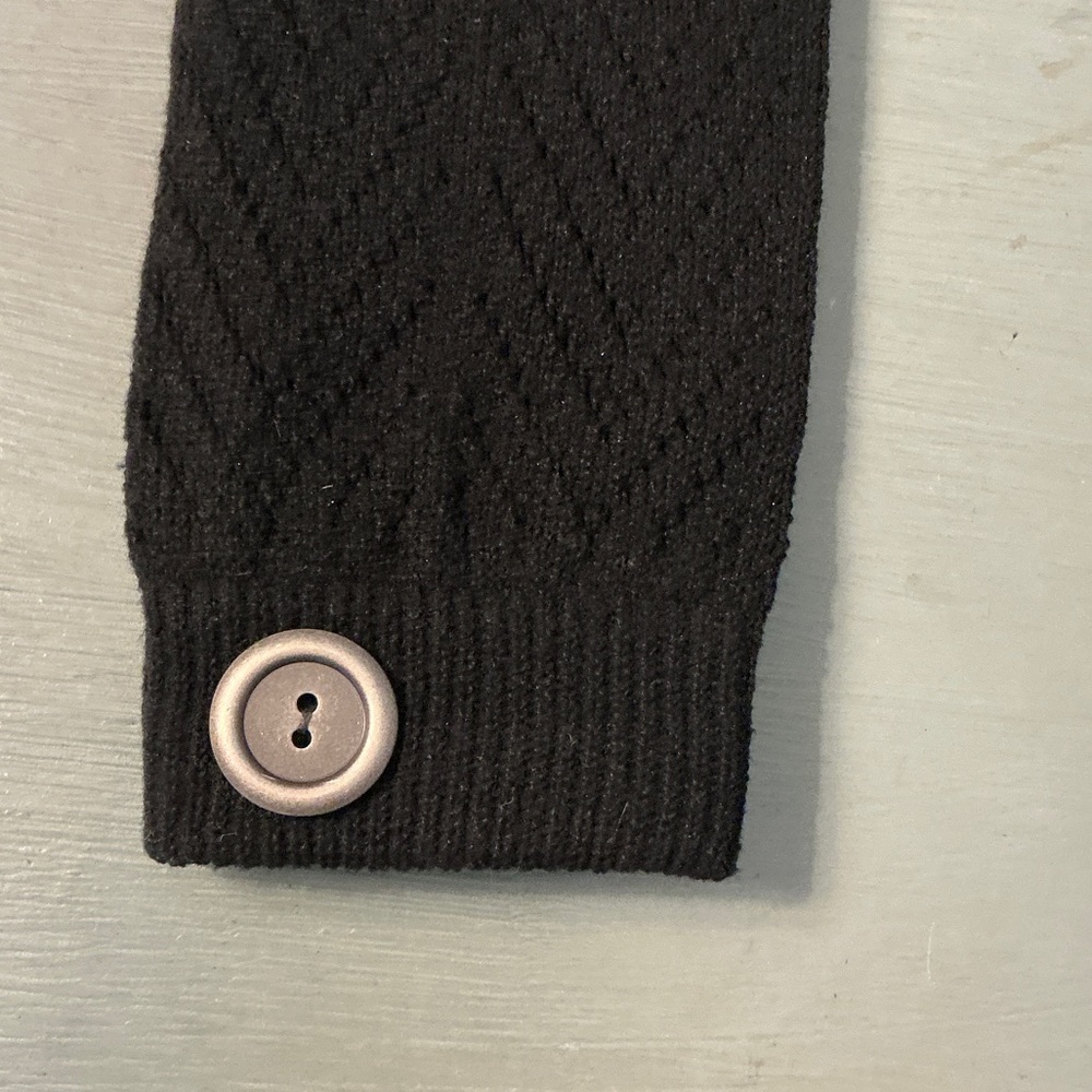 World’s Softest NWT Black Fancy Knee-hi Boot Sock Women’s Shoe Size 6-10 - Picture 5 of 6